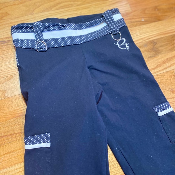 Equilibrium dance pants with silver loops - Picture 4 of 15